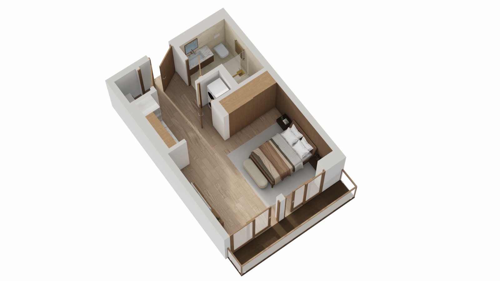 Studio Residences 3D layout