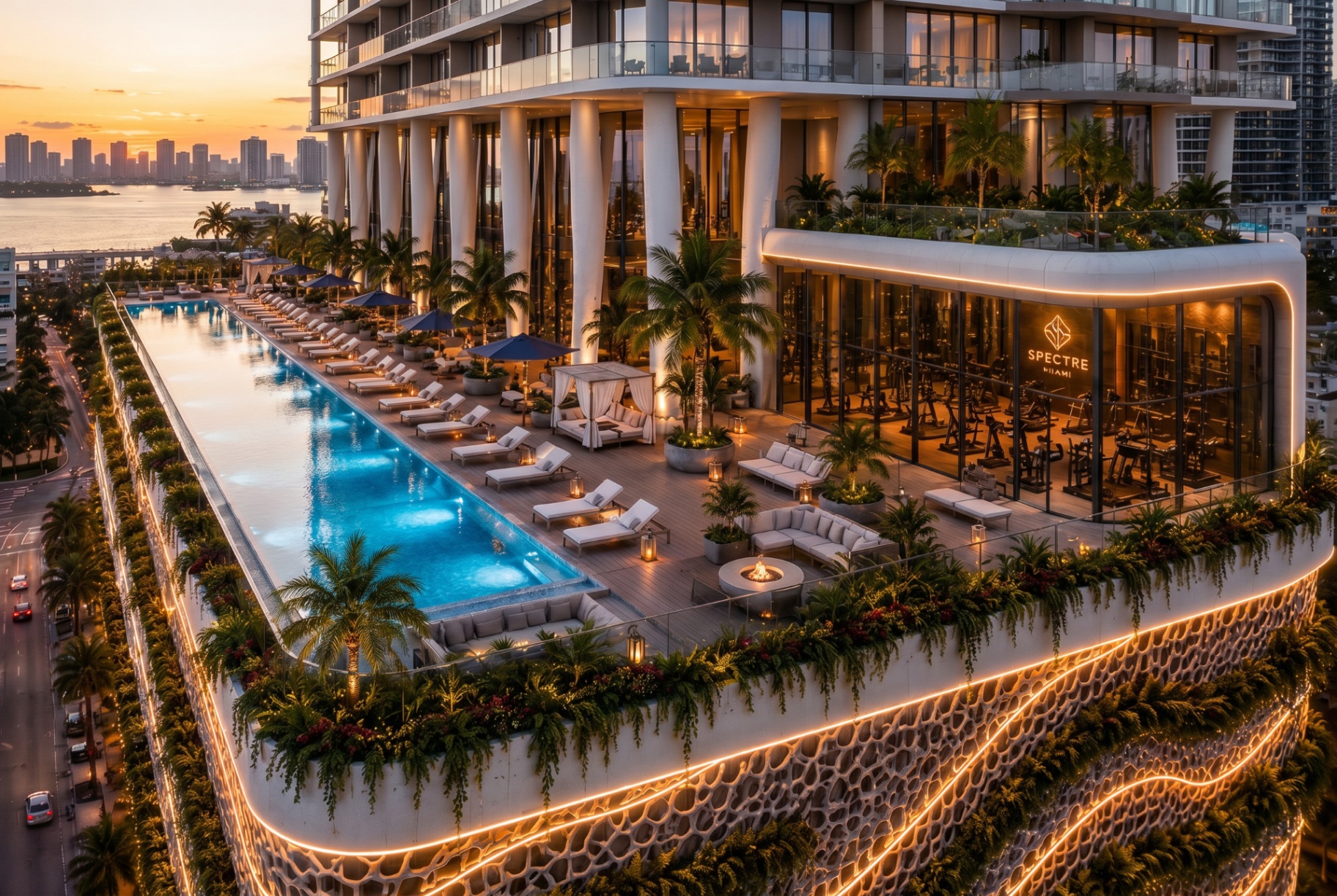 Spectre Miami amenities